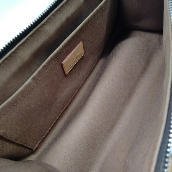 Authentic Louis Vuitton Popincourt Brown Monogram Hand Bag mn625-121425 - Picture 11 of 16